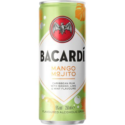 Bacardi Mango Mojito 250ml 5%
