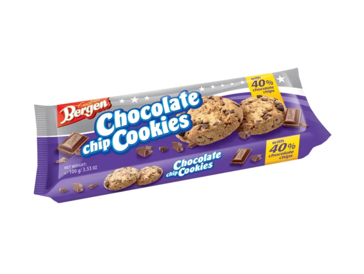 Bergen Chocolate Chip Cookies 100g