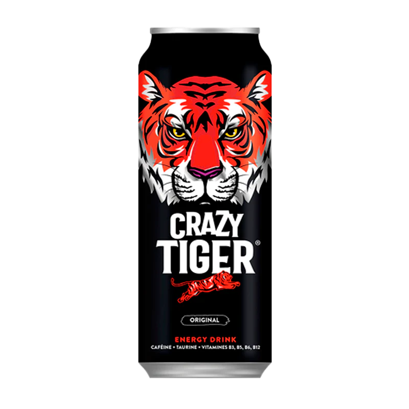 Crazy Tiger Energy Drink 500ml (Tht 03-26)