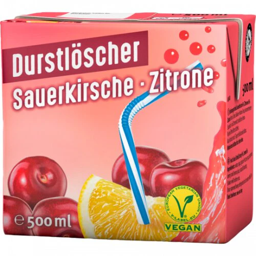 Durstlöscher Sour Cherry-Lemon 500ml