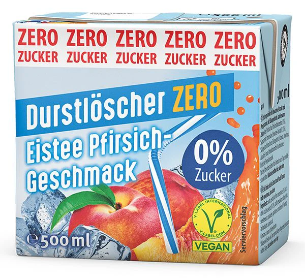 Durstlöscher Zero Peach 500ml
