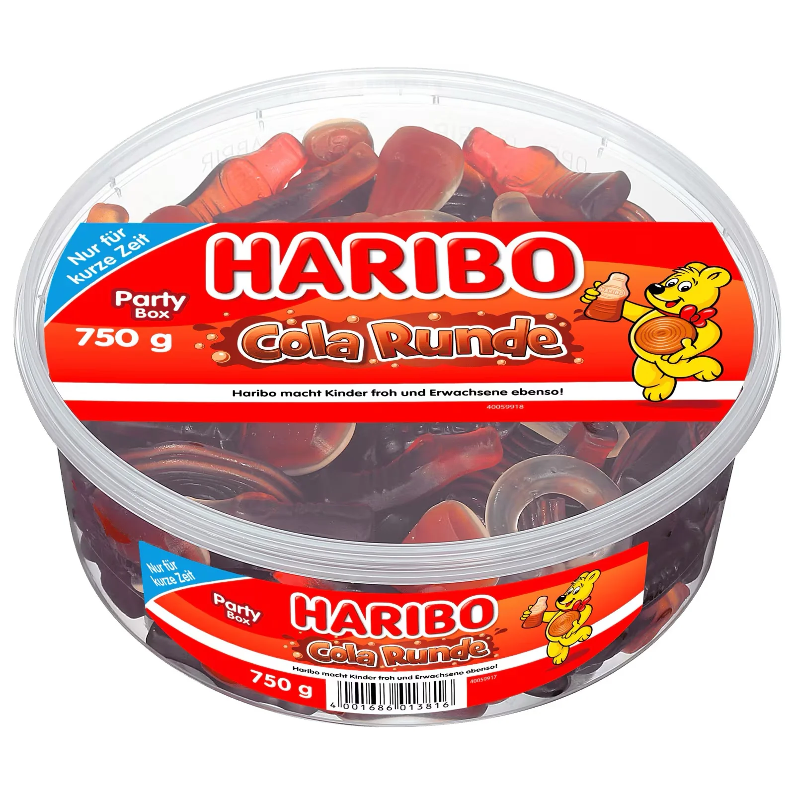 Haribo Cola Mix Party Box 750g