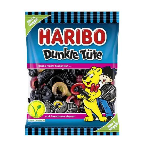 Haribo Dunkle Tüte