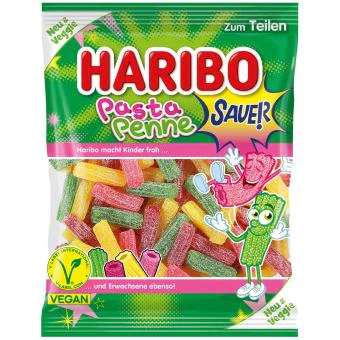 Haribo Pasta Penne Sour 160g