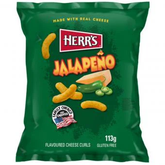 Herr’s Jalapeno Cheese 113g