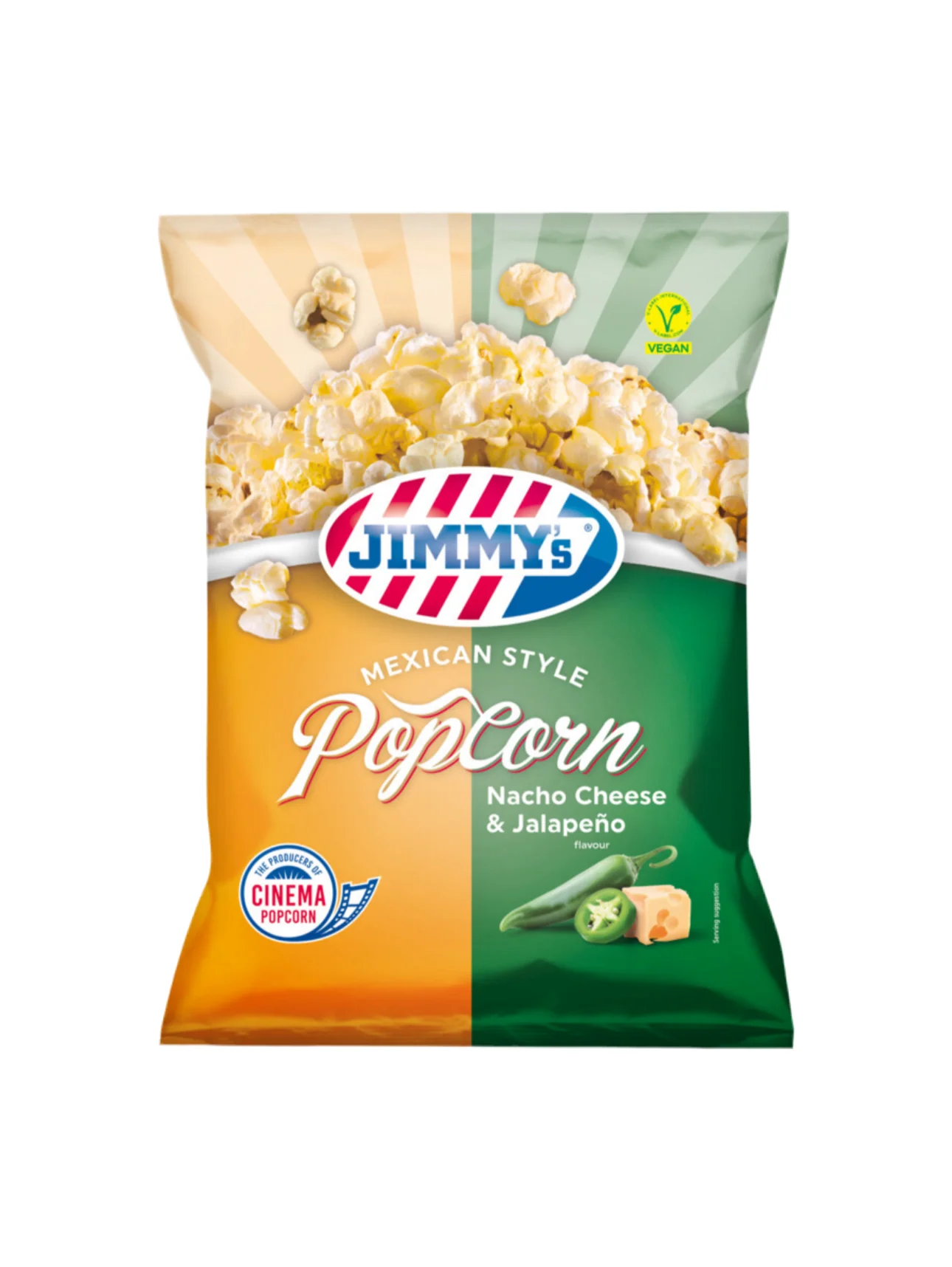 Jimmy’s Popcorn Nacho Cheese & Jalapeno (Tht 01-26)
