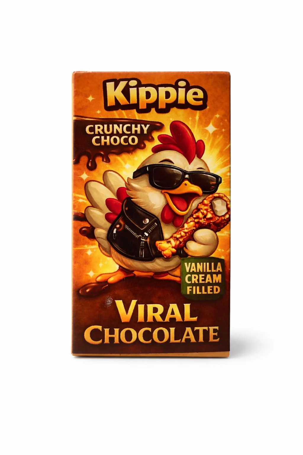 Kippie Crunchy Choco Vanillia 60g