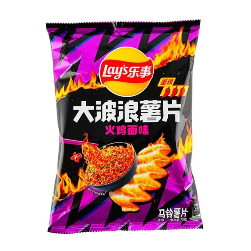 Lay’s Big Wave Hot Chicken Noodle Flavor 70g