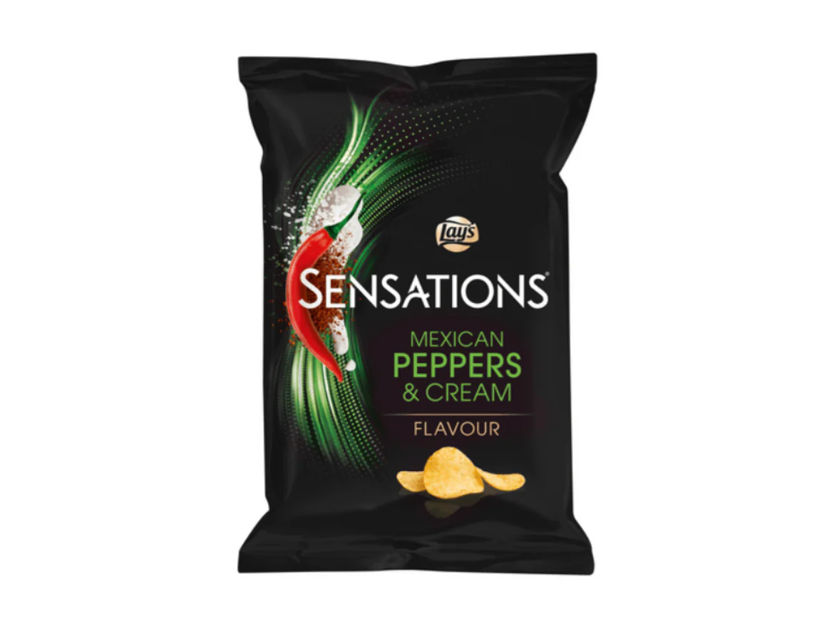 Lay’s Sensations Mexican Peppers & Cream 150g