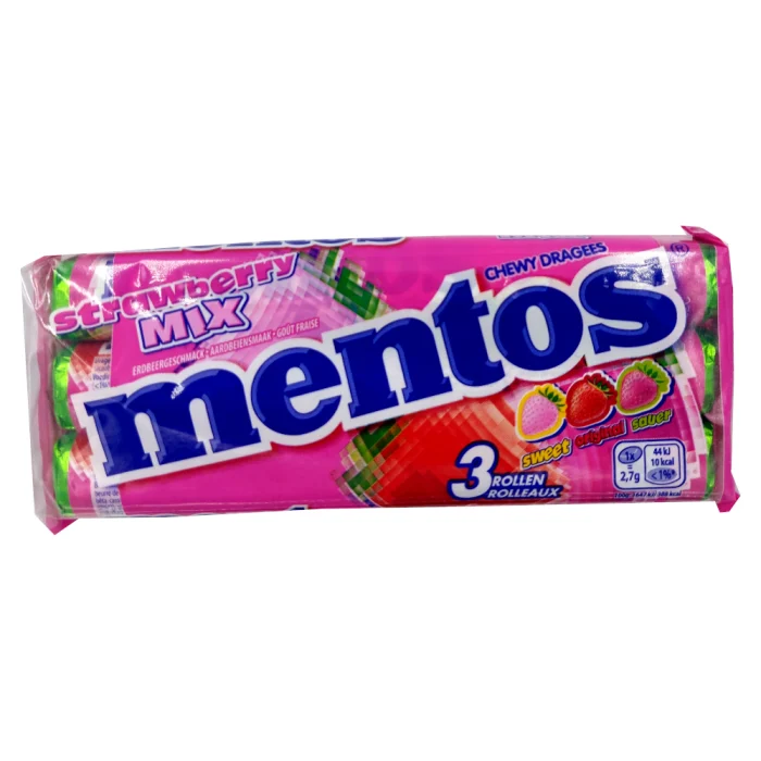 Mentos Strawberry Mix