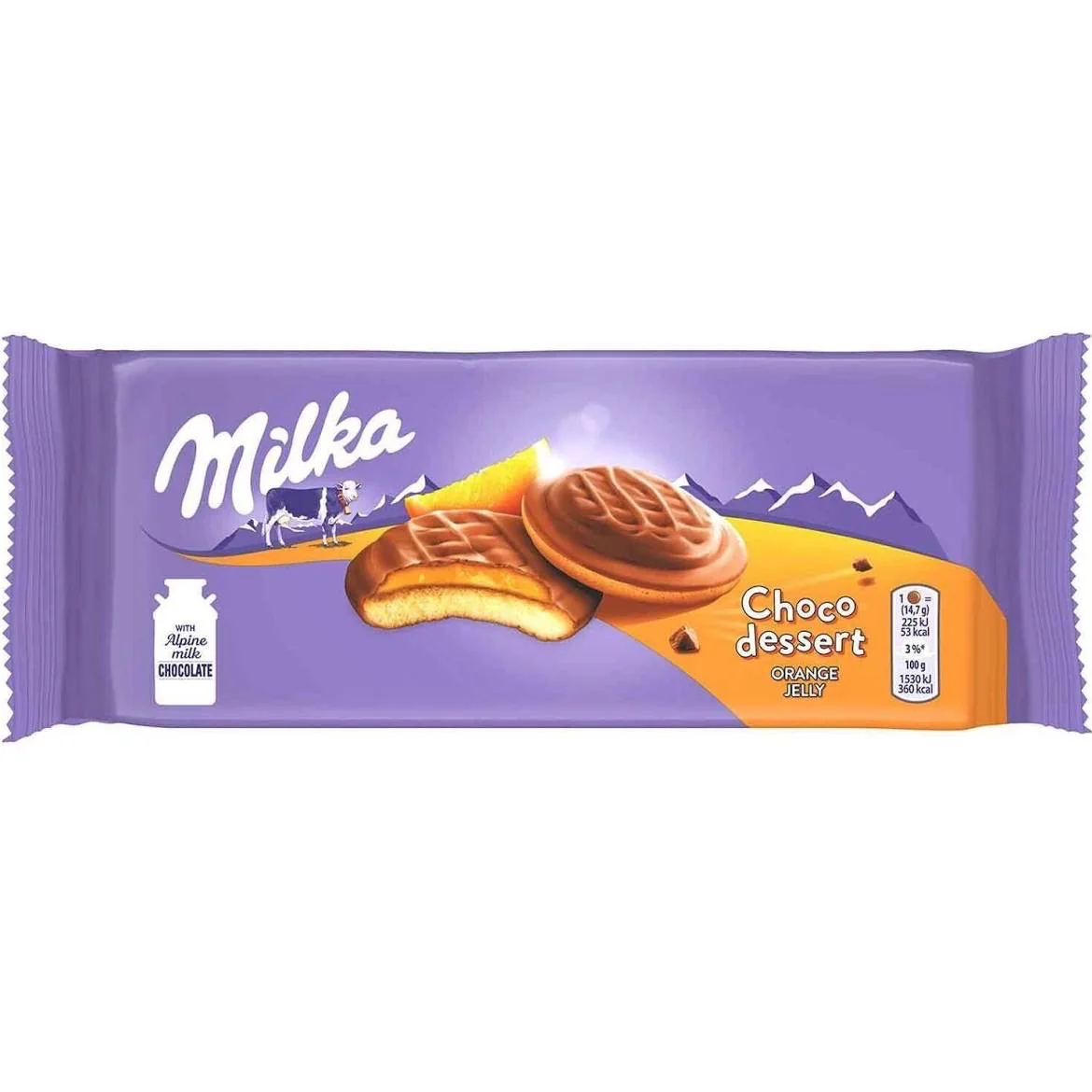 Milka Choco Dessert Orange Jelly 147g