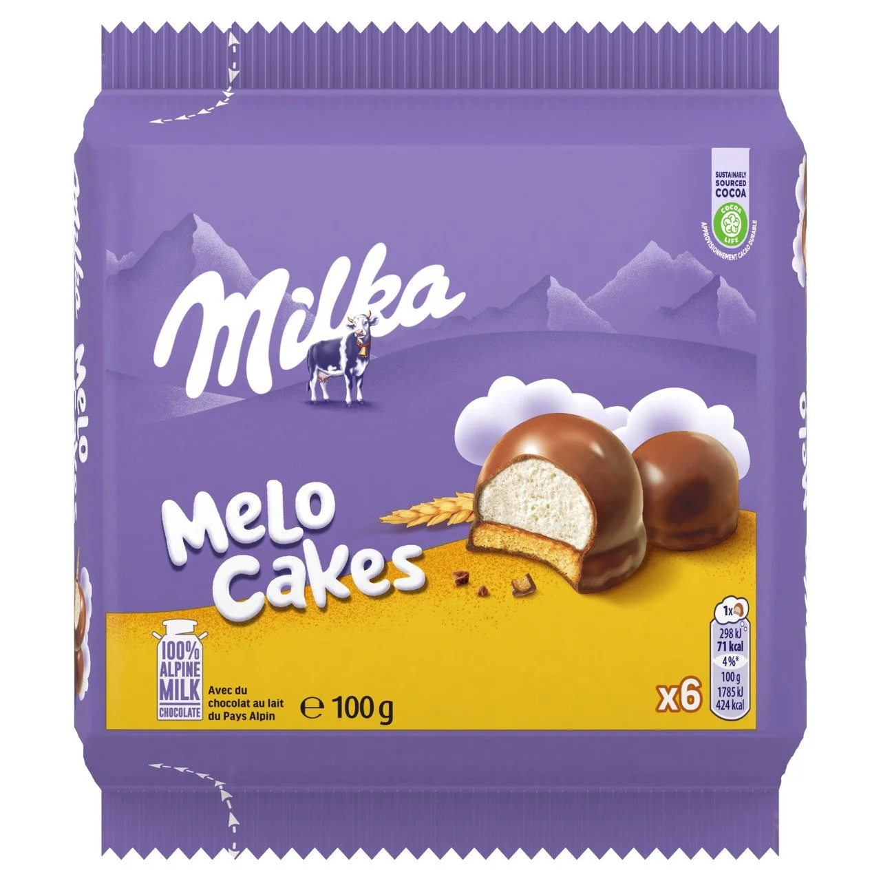 Milka Melo Cakes 100g