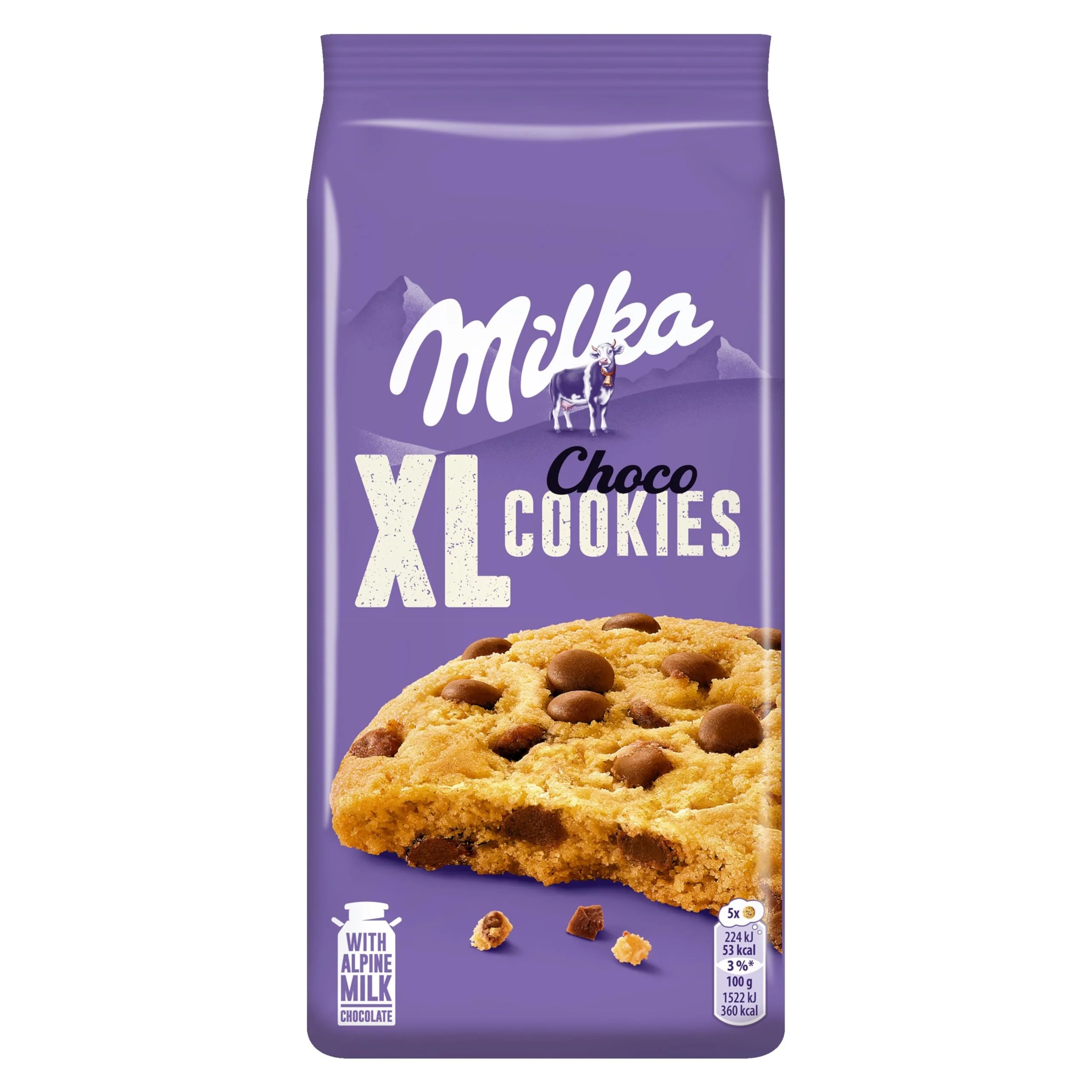Milka XL Choco Cookies 184g