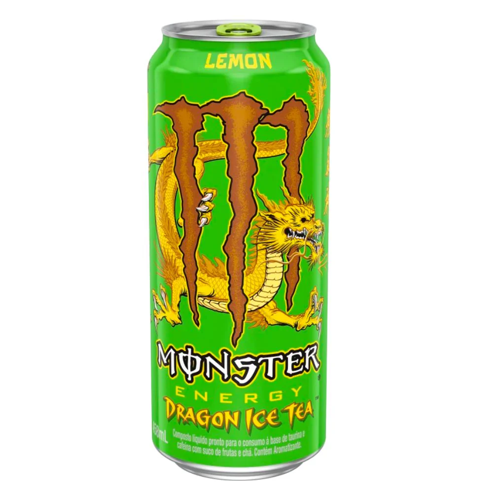 Monster lemon dragon ice tea 500ml