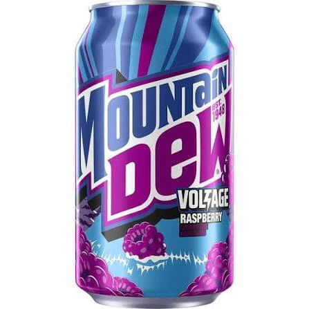 Mountain Dew Voltage Raspberry