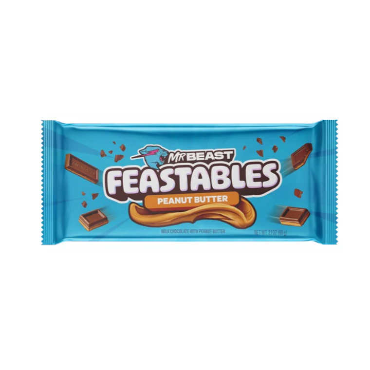 Mr Beast Feastables Peanut Butter