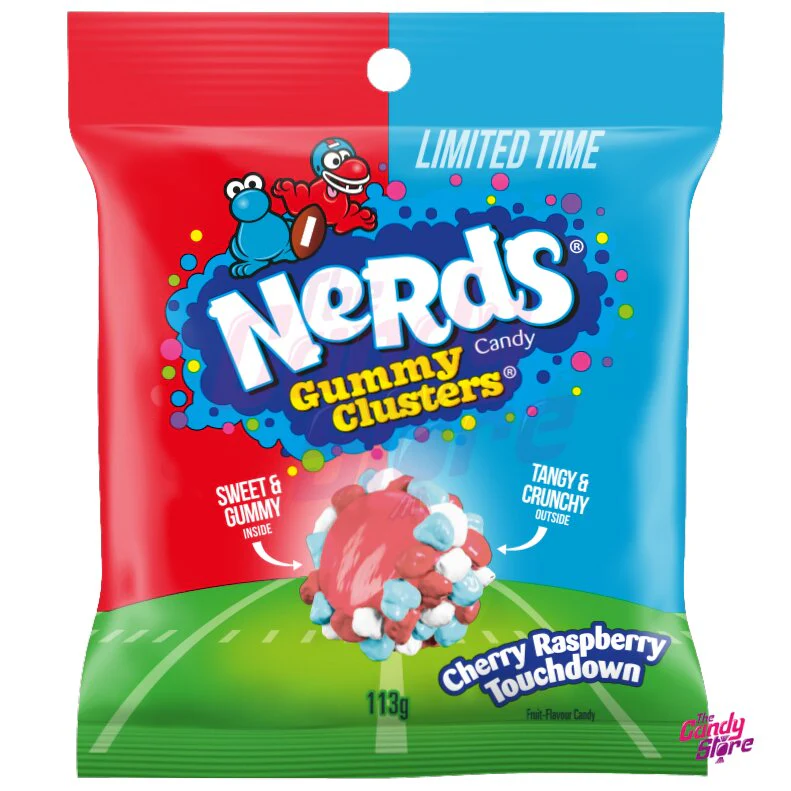 Nerds Gummy Clusters Cherry Raspberry 113g