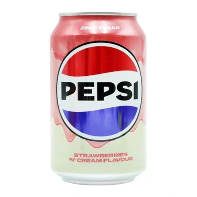 Pepsi Strawberries & Cream Zero