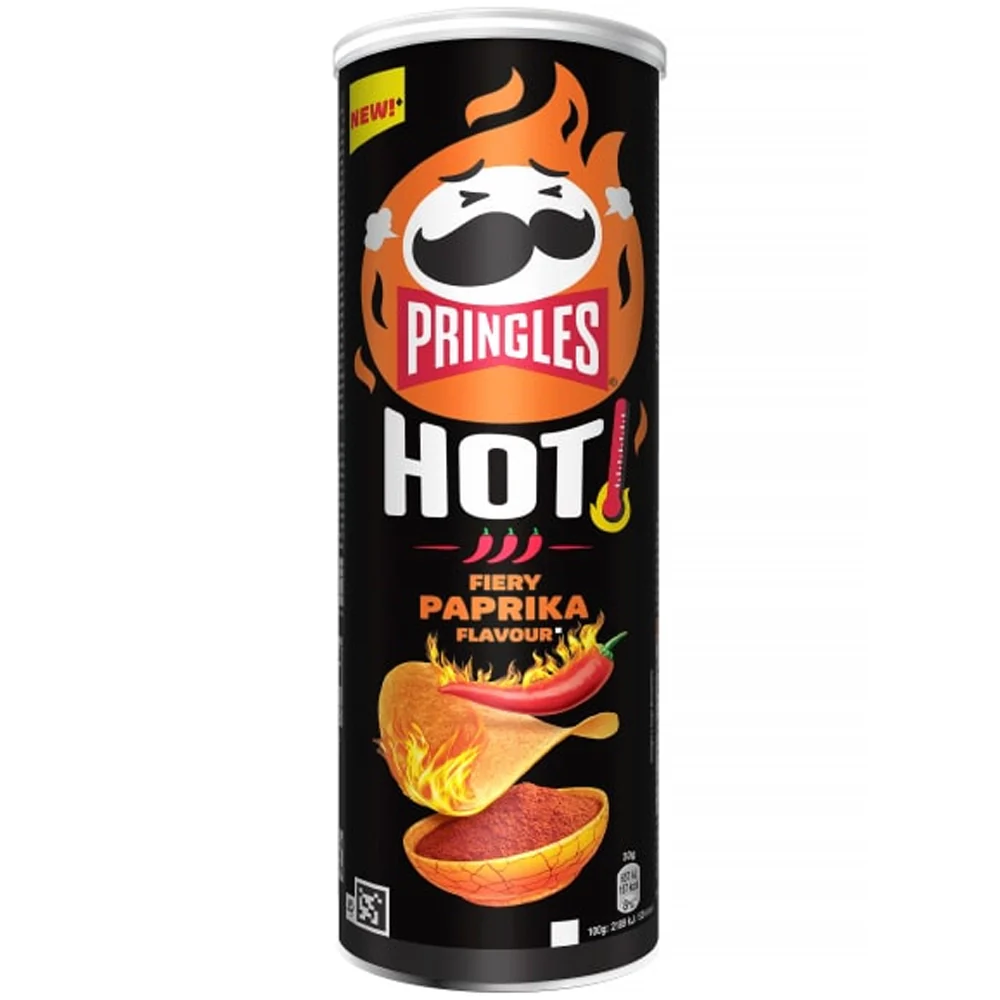 Pringles Hot Fiery Paprika