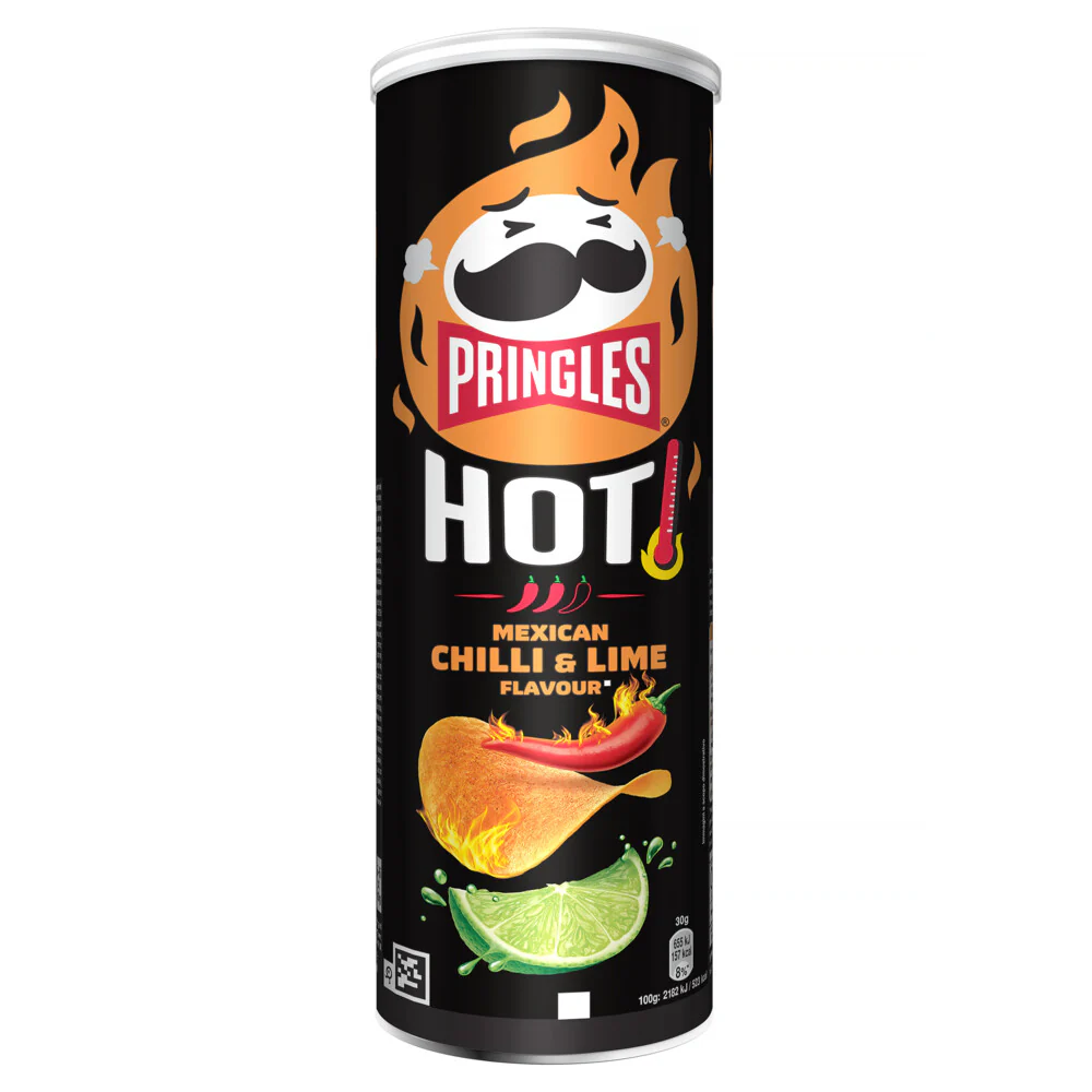 Pringles Hot Mexican Chilli & Lime 165g