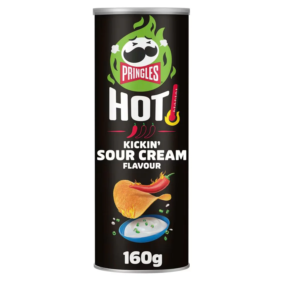 Pringles Hot Kickin’ Sour Cream 160g
