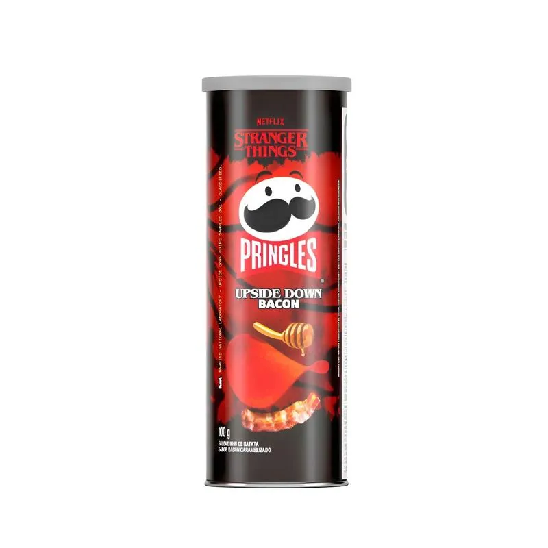 Pringles Netflix Stranger Things Upside Down Bacon 100g
