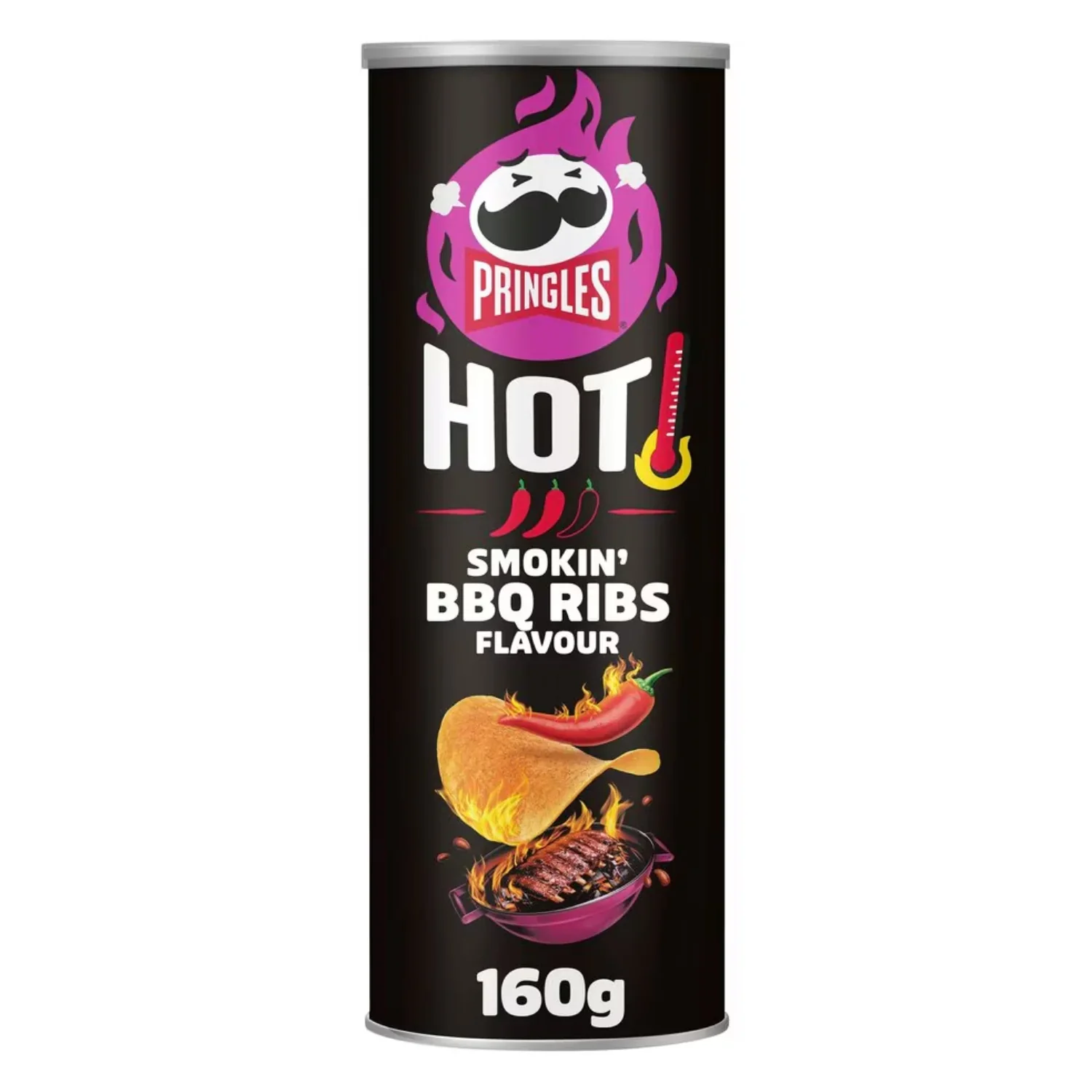 Pringles Spicy BBQ Ribs Hot 160g
