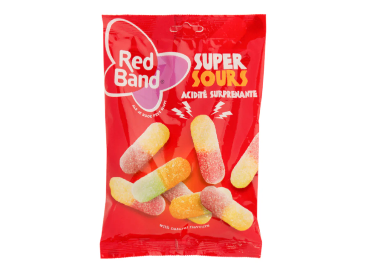 Red Band Zure Bliksems 210g