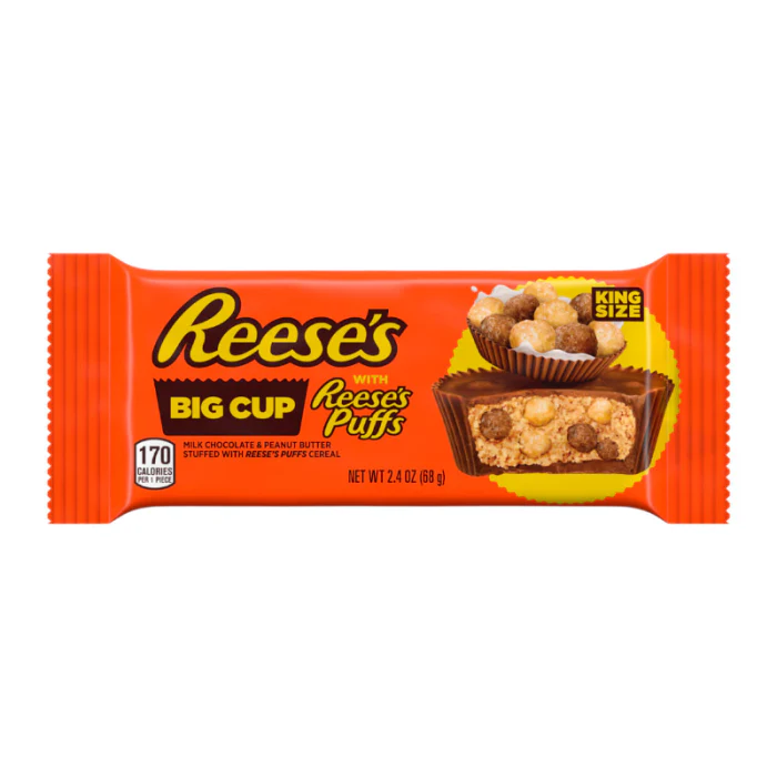 Reese’s Big Cup Puffs (Tht 02-26) 68g