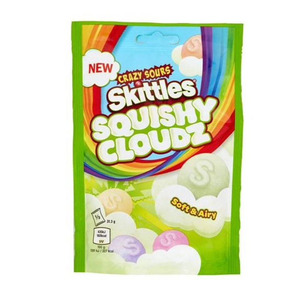 Skittles Squishy Cloudz Sours 94g