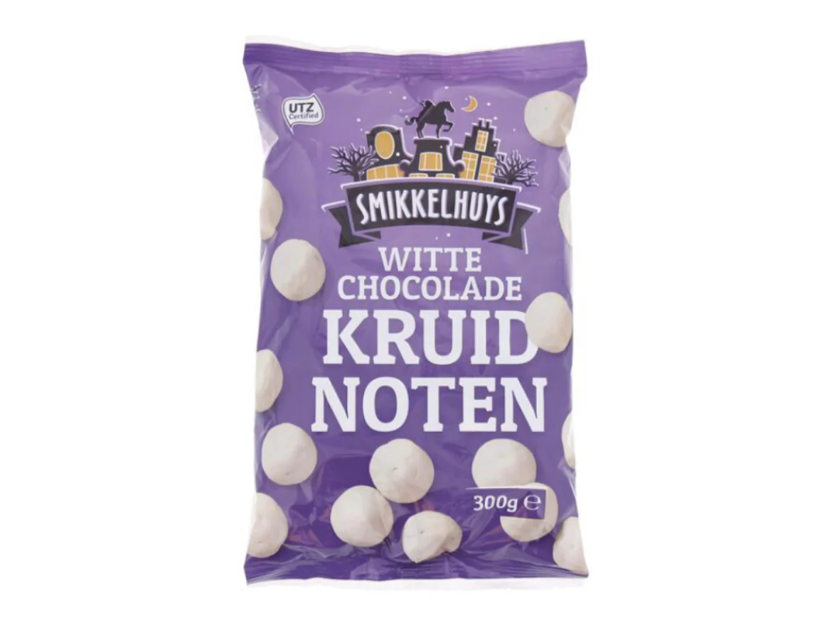 Smikkelhuys Witte Chocolade Kruidnoten