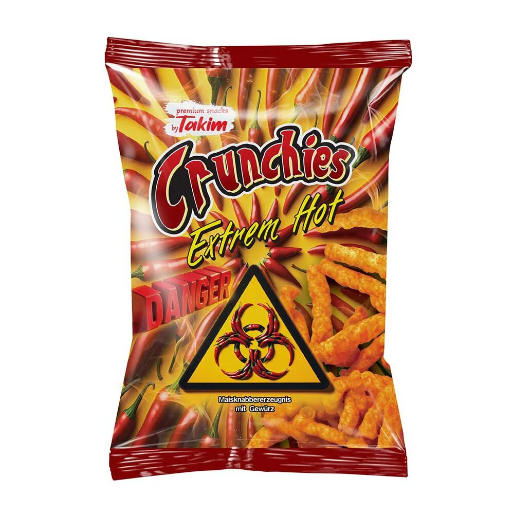 Takim’s Crunchies Extreme Hot 100g