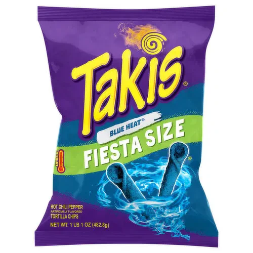 Takis Blue Heat Groot 200g (Tht 12/25
