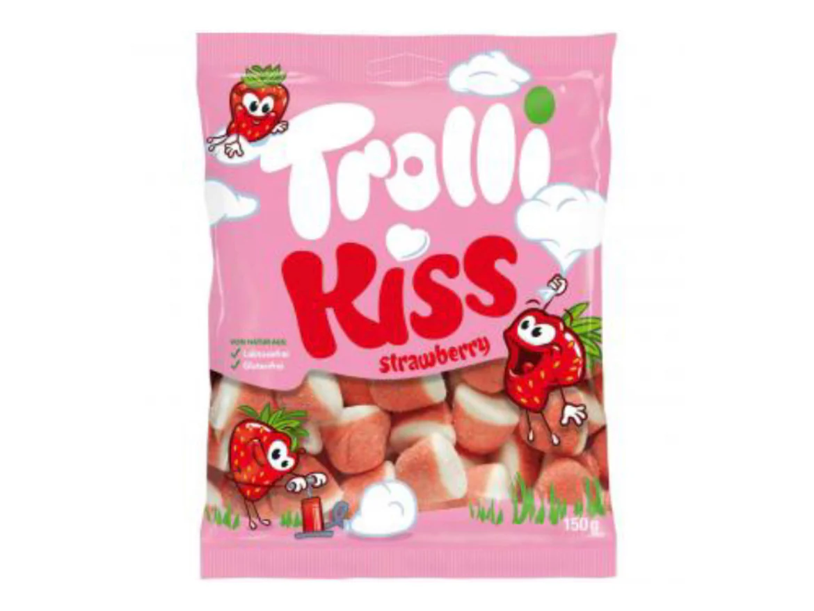 Trolli Kiss Strawberry 100g