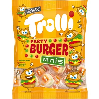 Trolli Party Burger Mini’s 170g